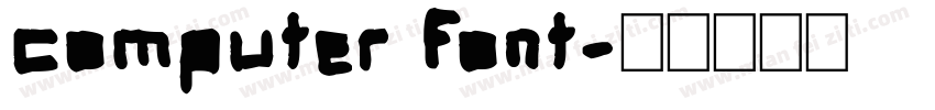 computer font字体转换
